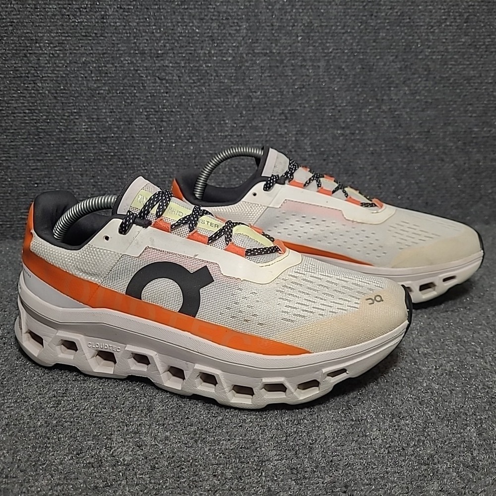 On Cloud Cloudmonster CloudTec OC White/Orange Me… - image 3